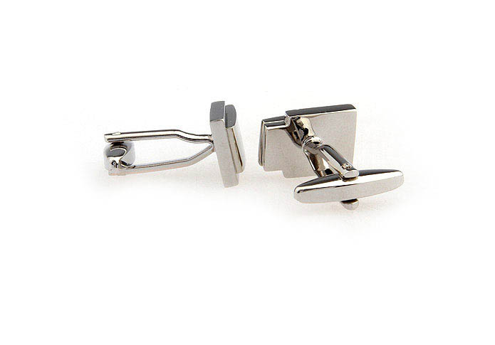  Silver Texture Cufflinks Metal Cufflinks Wholesale & Customized  CL667106