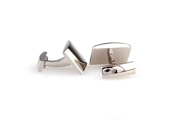  Silver Texture Cufflinks Metal Cufflinks Wholesale & Customized  CL667742