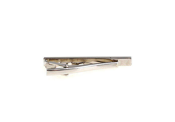  Silver Texture Tie Clips Metal Tie Clips Wholesale & Customized  CL840727