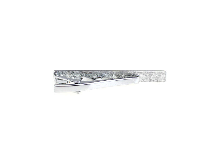  Silver Texture Tie Clips Metal Tie Clips Wholesale & Customized  CL840729