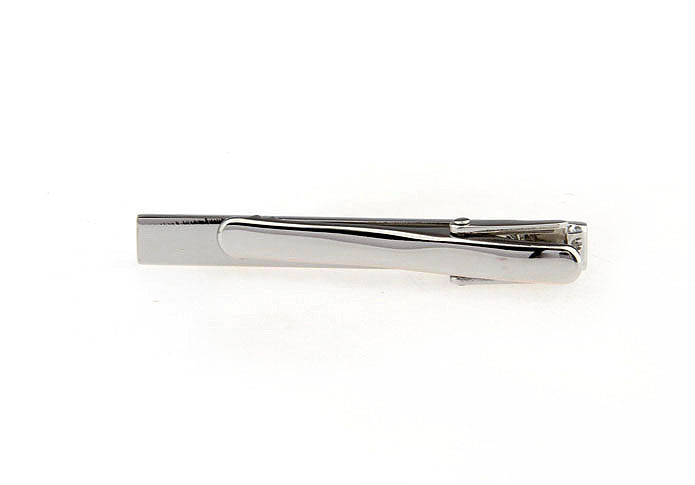  Silver Texture Tie Clips Metal Tie Clips Wholesale & Customized  CL850778