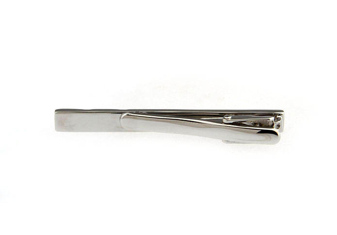 Silver Texture Tie Clips Metal Tie Clips Wholesale & Customized  CL850781