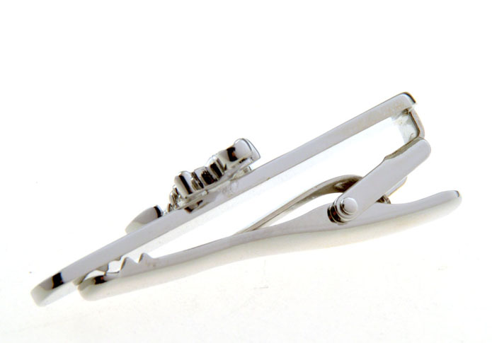 Anchor Tie Clips  Silver Texture Tie Clips Metal Tie Clips Transportation Wholesale & Customized  CL850998