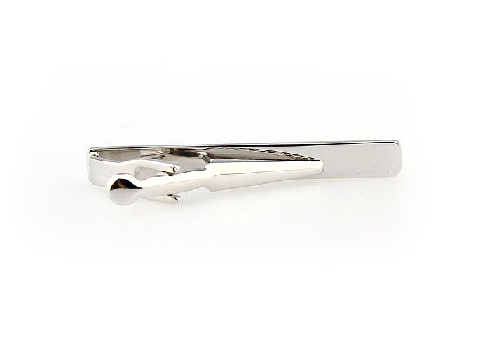  Silver Texture Tie Clips Metal Tie Clips Wholesale & Customized  CL860817