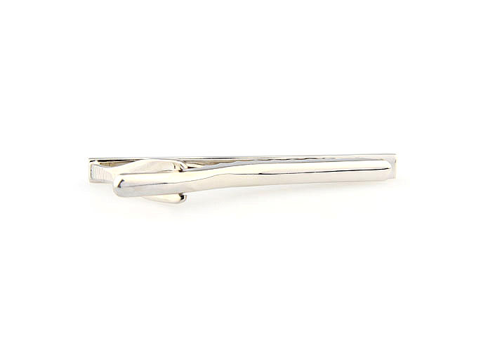  Silver Texture Tie Clips Metal Tie Clips Wholesale & Customized  CL860831