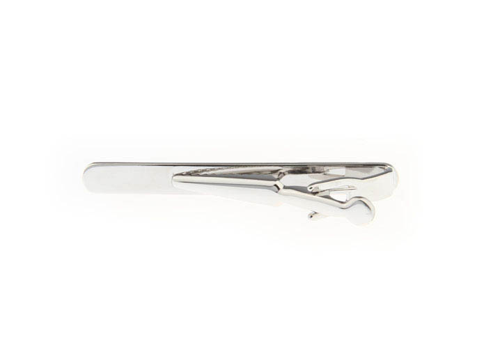  Silver Texture Tie Clips Metal Tie Clips Wholesale & Customized  CL860863