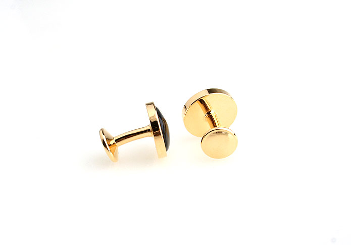 Taiji Bagua Cufflinks  Gold Luxury Cufflinks Shell Cufflinks Wholesale & Customized  CL651144