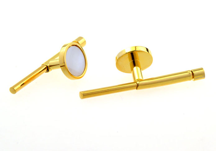  Gold Luxury Cufflinks Shell Cufflinks Funny Wholesale & Customized  CL656204