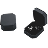 Imitation leather + Plastic Cufflinks Boxes  Black Classic Cufflinks Boxes Cufflinks Boxes Wholesale & Customized  CL210485