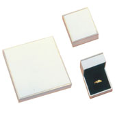 Imitation leather + Plastic Jewelry Boxes  White Purity Jewelry Boxes Jewelry Boxes Wholesale & Customized  CL210522