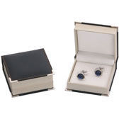 Imitation leather + Plastic Cufflinks Boxes  Black Classic Cufflinks Boxes Cufflinks Boxes Wholesale & Customized  CL210534