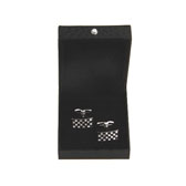 Faux Crocodile Skin + Plastic Cufflinks Boxes  Black Classic Cufflinks Boxes Cufflinks Boxes Wholesale & Customized  CL210603