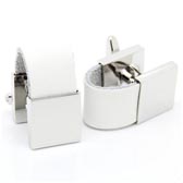Leather belt Cufflinks  White Purity Cufflinks Silk Cufflinks Wholesale & Customized  CL653134