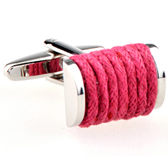 Silk Cufflinks  Red Festive Cufflinks Silk Cufflinks Knot Wholesale & Customized  CL654017