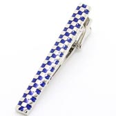  Blue Elegant Tie Clips Enamel Tie Clips Wholesale & Customized  CL850783
