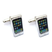 Phone APPLE Cufflinks  Multi Color Fashion Cufflinks Printed Cufflinks Tools Wholesale & Customized  CL653234