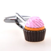 Cake Cufflinks Multi Color Fashion Cufflinks Printed Cufflinks Food and Drink Wholesale & Customized CL654832