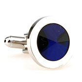  Blue Elegant Cufflinks Glass Cufflinks Wholesale & Customized  CL661946