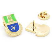  Gold Luxury The Brooch The Brooch Flags Wholesale & Customized  CL653145