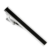  Black Classic Tie Clips Onyx Tie Clips Wholesale & Customized  CL850906