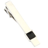  Black Classic Tie Clips Onyx Tie Clips Funny Wholesale & Customized  CL860783