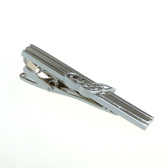 Music Notation Tie Clips  Silver Texture Tie Clips Metal Tie Clips Music Wholesale & Customized  CL851107