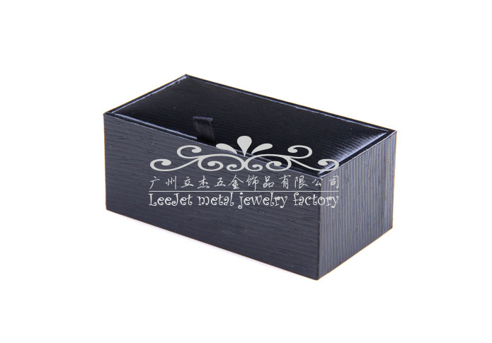 Imitation leather + Plastic Cufflinks Boxes  Black Classic Cufflinks Boxes Cufflinks Boxes Wholesale & Customized  CL210429