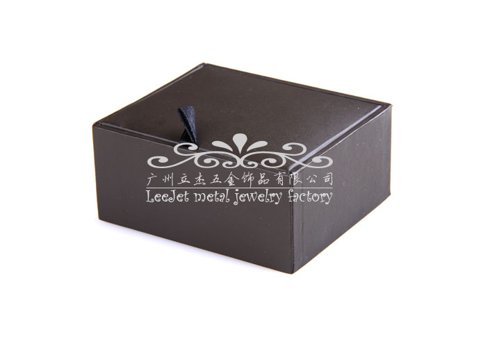 Imitation leather + Plastic Cufflinks Boxes  Black Classic Cufflinks Boxes Cufflinks Boxes Wholesale & Customized  CL210432