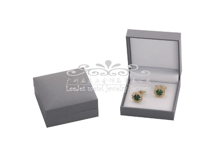 Imitation leather + Plastic Cufflinks Boxes  Black Classic Cufflinks Boxes Cufflinks Boxes Wholesale & Customized  CL210512