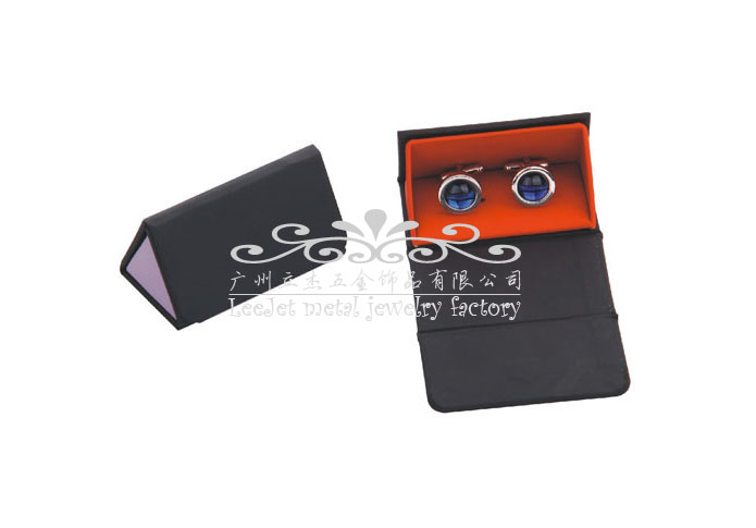 Imitation leather + Plastic Cufflinks Boxes  Black Classic Cufflinks Boxes Cufflinks Boxes Wholesale & Customized  CL210535