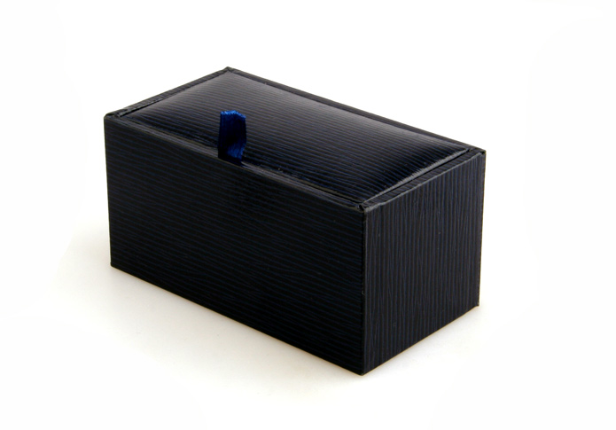 Imitation leather + Plastic Cufflinks Boxes  Black Classic Cufflinks Boxes Cufflinks Boxes Wholesale & Customized  CL210616