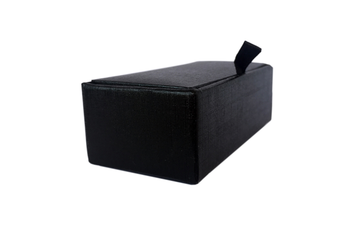 Leather + Plastic Cufflinks Boxes  Black Classic Cufflinks Boxes Cufflinks Boxes Wholesale & Customized  CL210641