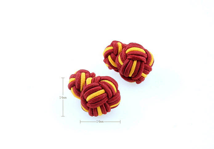  Multi Color Fashion Cufflinks Silk Cufflinks Knot Wholesale & Customized  CL640816