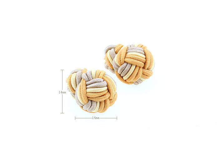  Multi Color Fashion Cufflinks Silk Cufflinks Knot Wholesale & Customized  CL640817