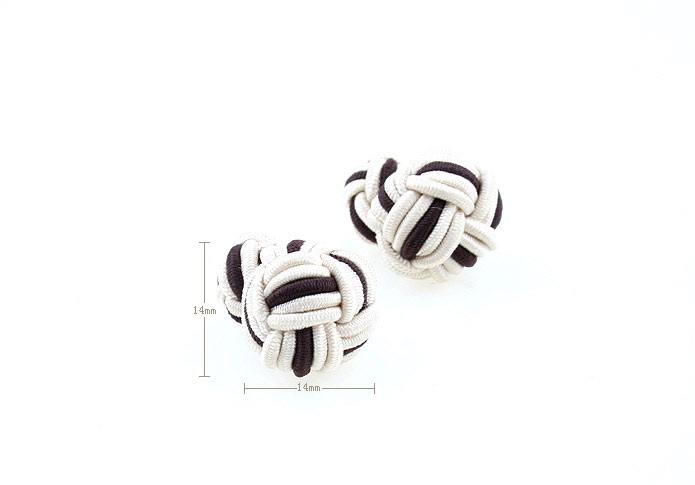  Multi Color Fashion Cufflinks Silk Cufflinks Knot Wholesale & Customized  CL640821