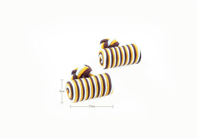  Multi Color Fashion Cufflinks Silk Cufflinks Knot Wholesale & Customized  CL640840