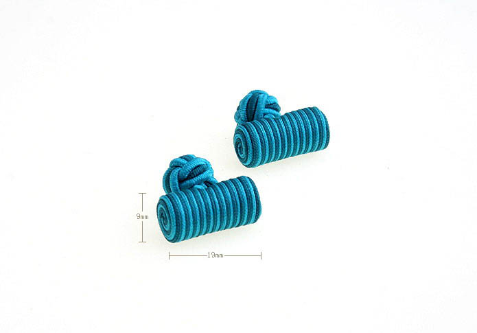  Multi Color Fashion Cufflinks Silk Cufflinks Knot Wholesale & Customized  CL640847
