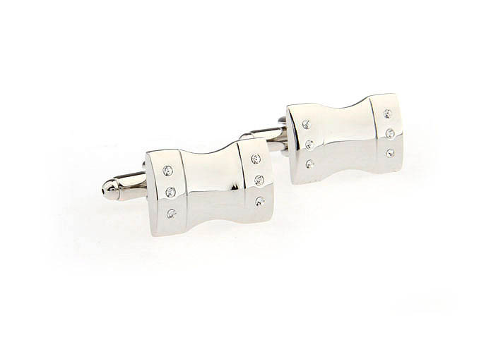  White Purity Cufflinks Crystal Cufflinks Wholesale & Customized  CL652165