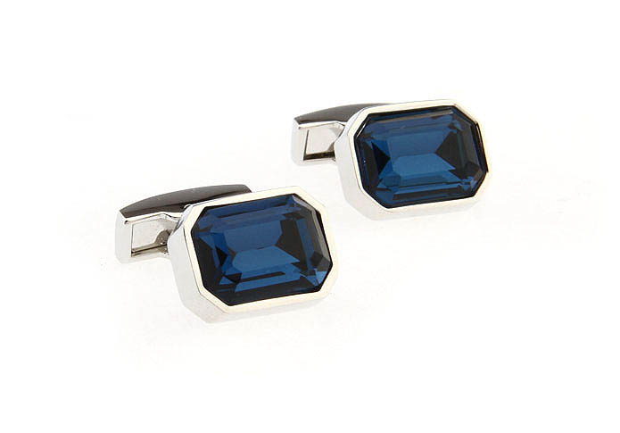  Blue Elegant Cufflinks Crystal Cufflinks Wholesale & Customized  CL652272
