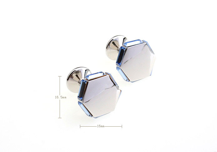  Blue Elegant Cufflinks Crystal Cufflinks Wholesale & Customized  CL652316