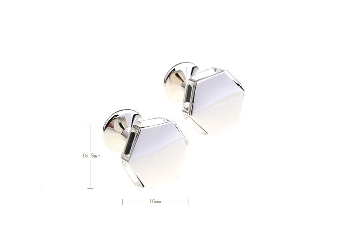 White Purity Cufflinks Crystal Cufflinks Wholesale & Customized  CL652343