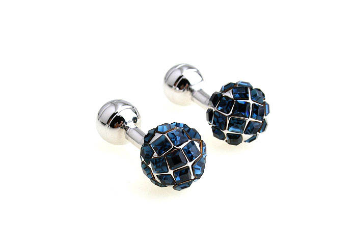  Blue Elegant Cufflinks Crystal Cufflinks Wholesale & Customized  CL652435