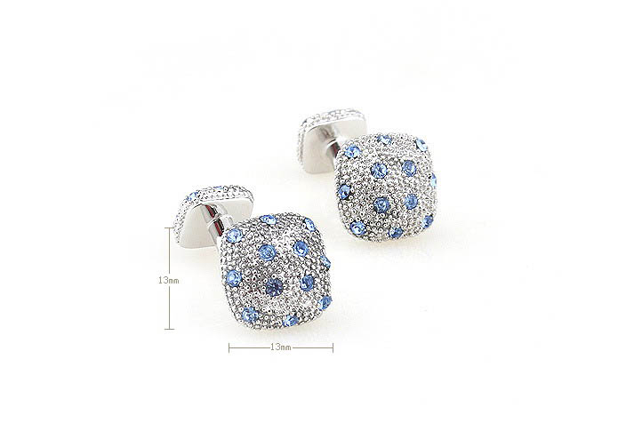  Blue Elegant Cufflinks Crystal Cufflinks Wholesale & Customized  CL652461