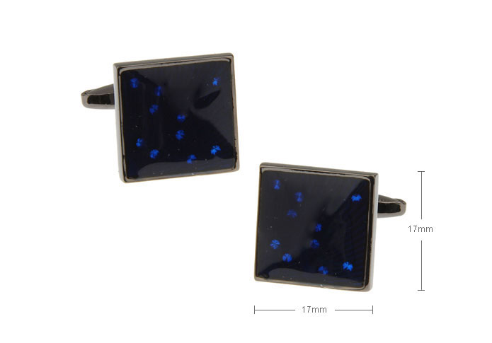 Blue Elegant Cufflinks Crystal Cufflinks Wholesale & Customized CL655227