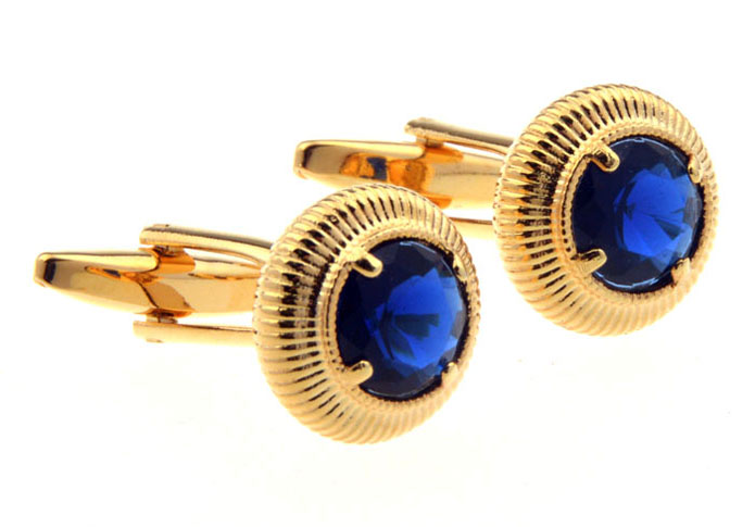 Blue Elegant Cufflinks Crystal Cufflinks Wholesale & Customized  CL655854