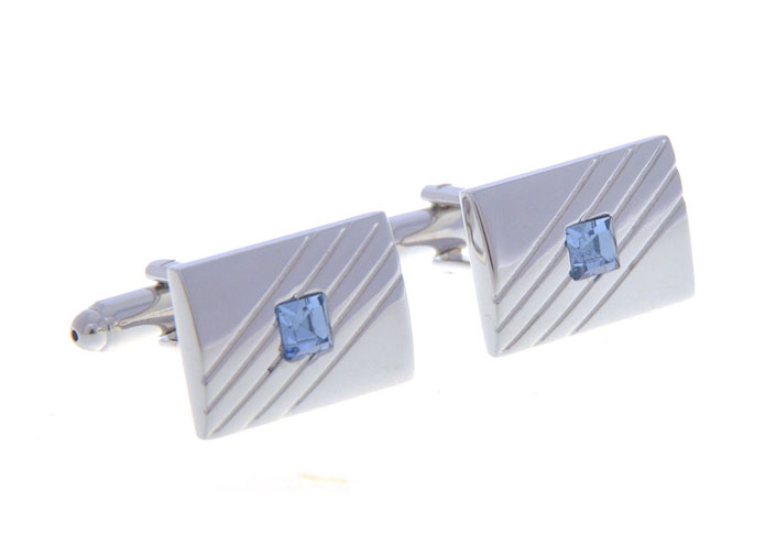  Blue Elegant Cufflinks Crystal Cufflinks Wholesale & Customized  CL656779