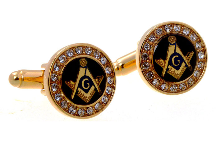  White Purity Cufflinks Crystal Cufflinks Flags Wholesale & Customized  CL656820