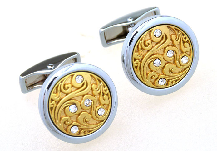  White Purity Cufflinks Crystal Cufflinks Funny Wholesale & Customized  CL657035