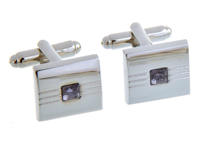  Purple Romantic Cufflinks Crystal Cufflinks Wholesale & Customized  CL657415