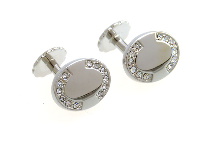 Chinese Knot Cufflinks  White Purity Cufflinks Crystal Cufflinks Wholesale & Customized  CL657427